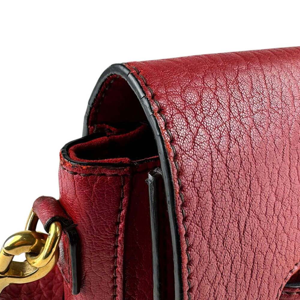 CHRISTIAN DIOR Leather Shoulder Bag - Picture 6 of 12